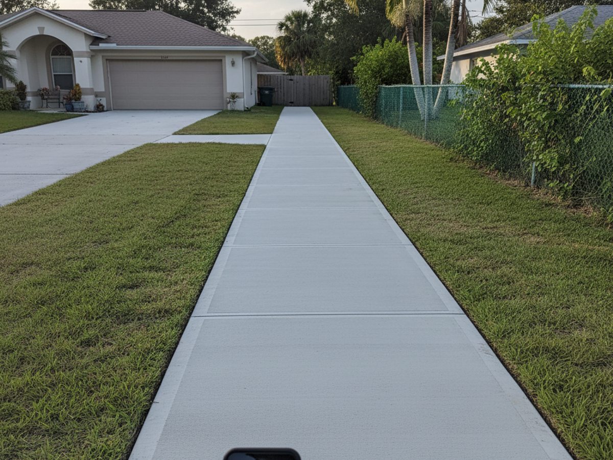 Concrete Repair completed by Allied Concrete Company in Port Orange, FL
