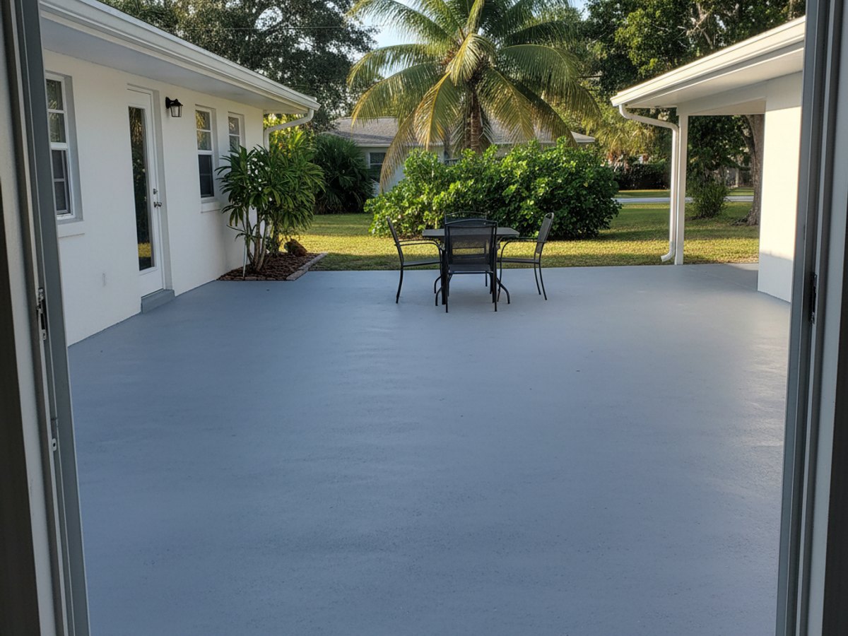Stamped Concrete completed by Allied Concrete Company in Deltona, FL